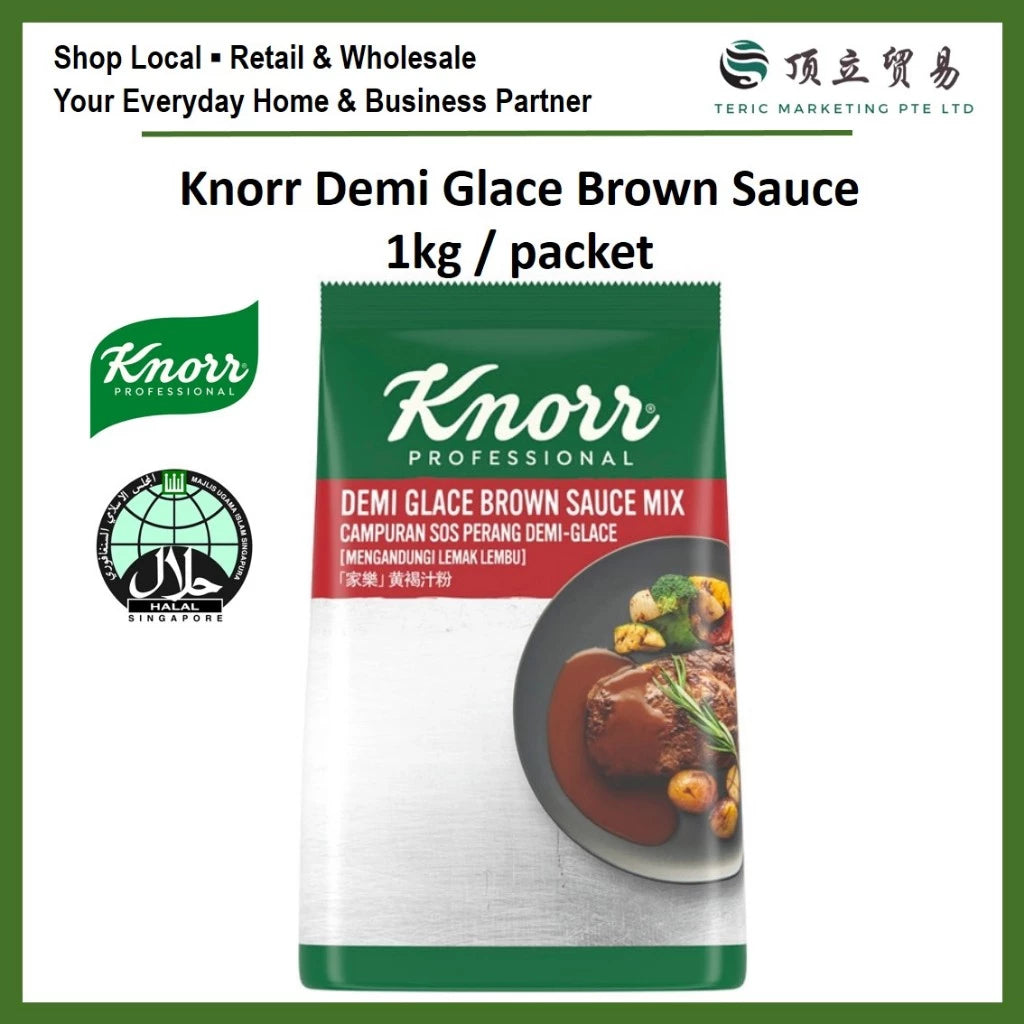 HALAL Knorr Demi Glace Brown Sauce Mix Powder 1kg Packet