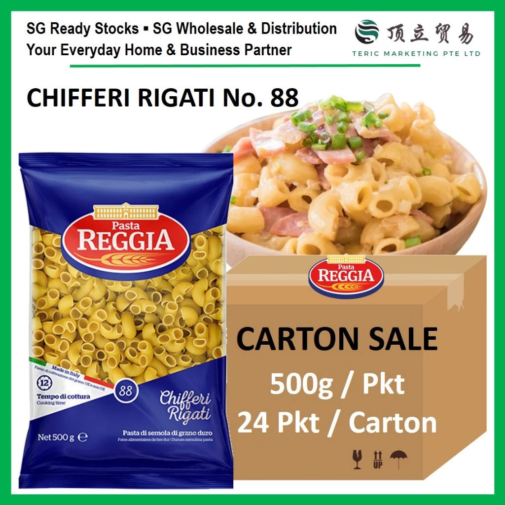 Reggia Chifferi Rigati No.88 Carton Sale | 500g / Packet