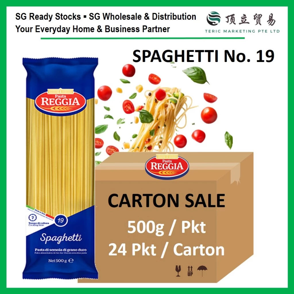 Reggia Spaghetti No. 19 Carton Sale | 500g / Packet Reggia