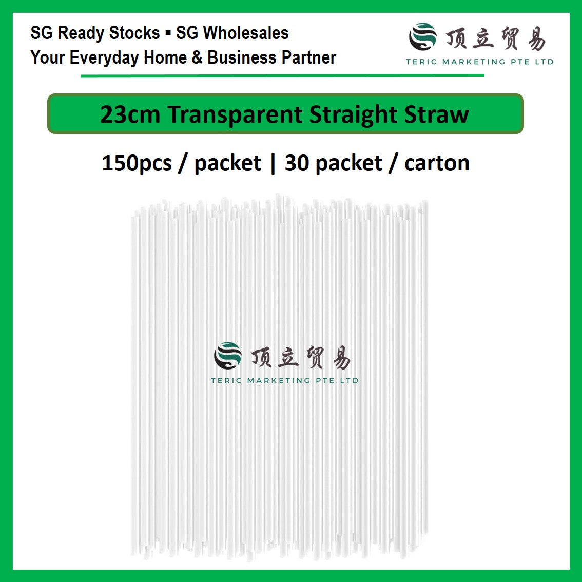 Transparent Drinking Straws | Clear Disposable Straws Singapore